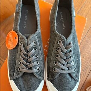 Rocket Dog Charcoal Canvas Sneakers